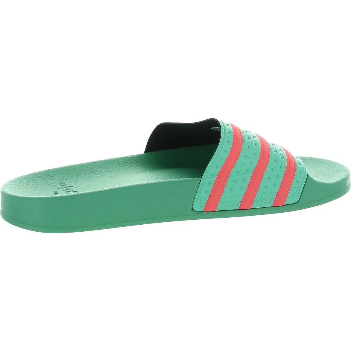 Adilette Mens Striped Man Made Slide Sandals