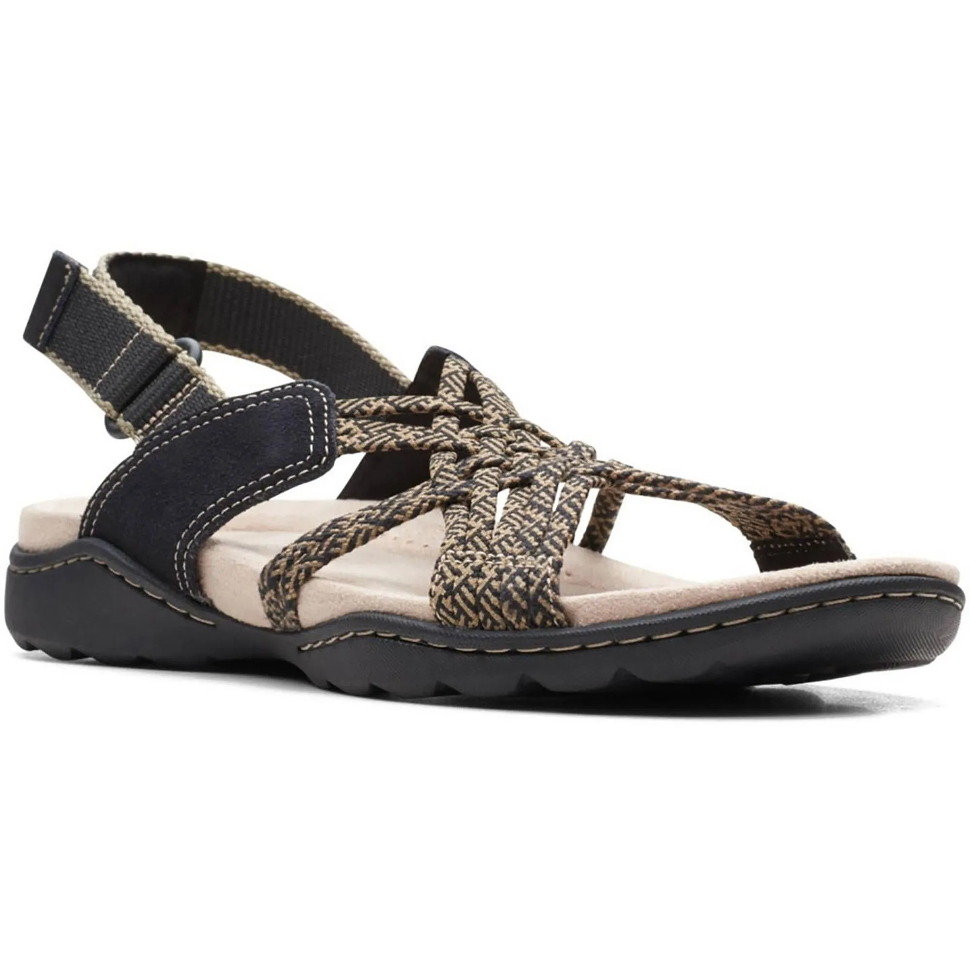 Amanda Ease Womens Slingback Comfort Wedge Sandals