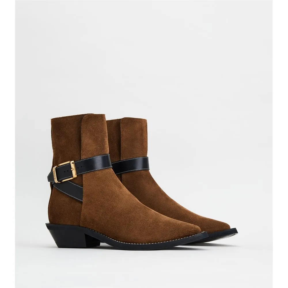 Ankle Boots in Suede