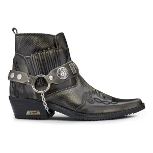 Ankle Cowboy Real Leather Wincklepickers Boots