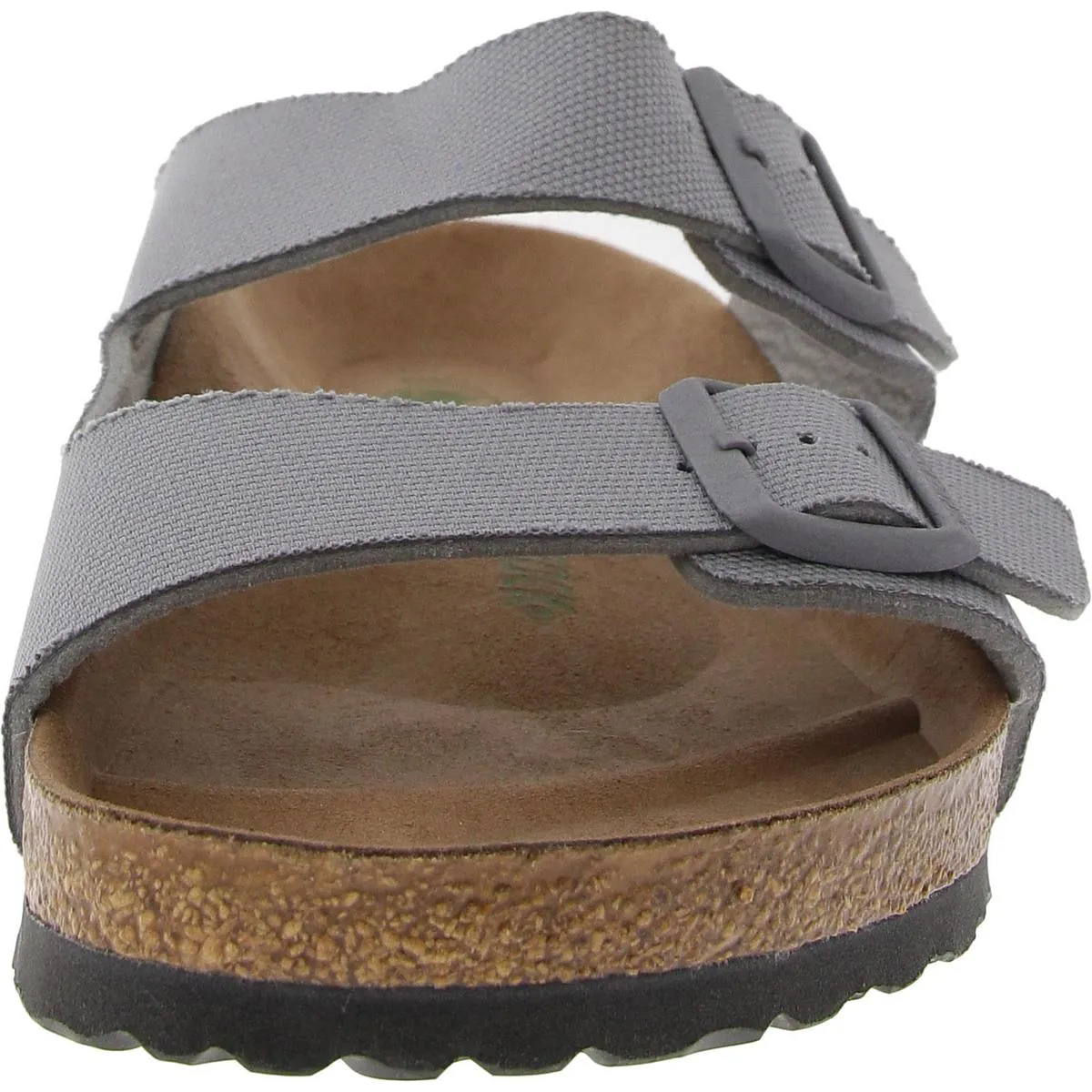 Arizona Mens Cushioned Footbed Canvas Slide Sandals