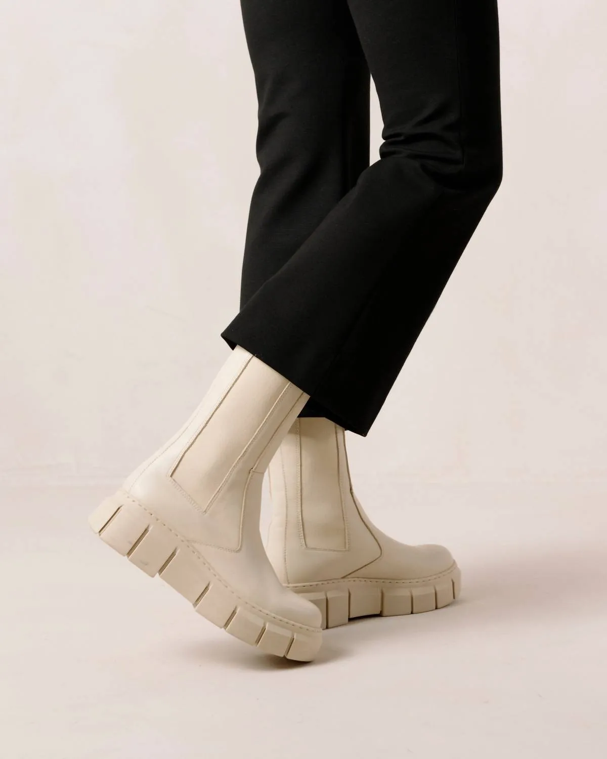 Armor Bootie In Ivory