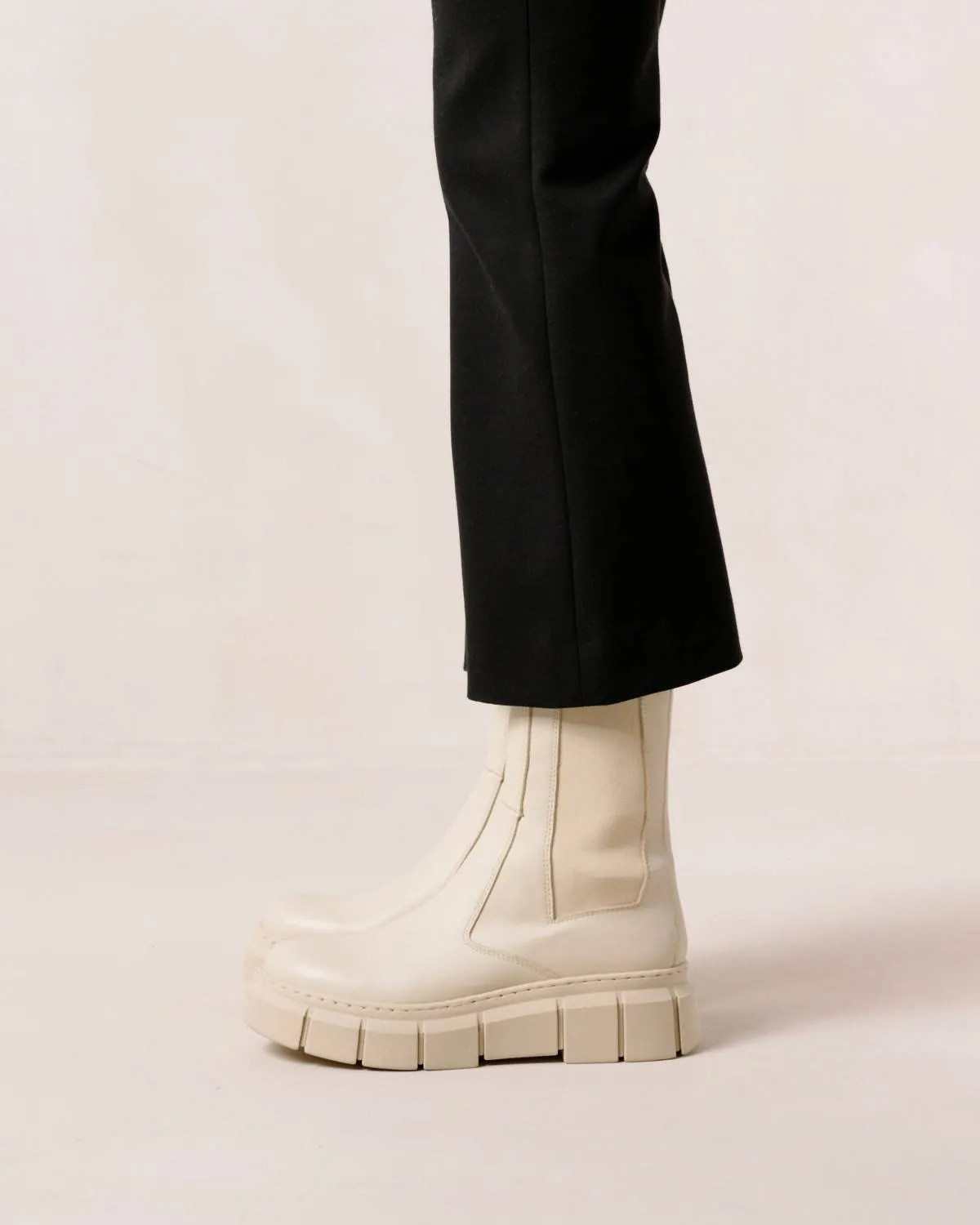 Armor Bootie In Ivory