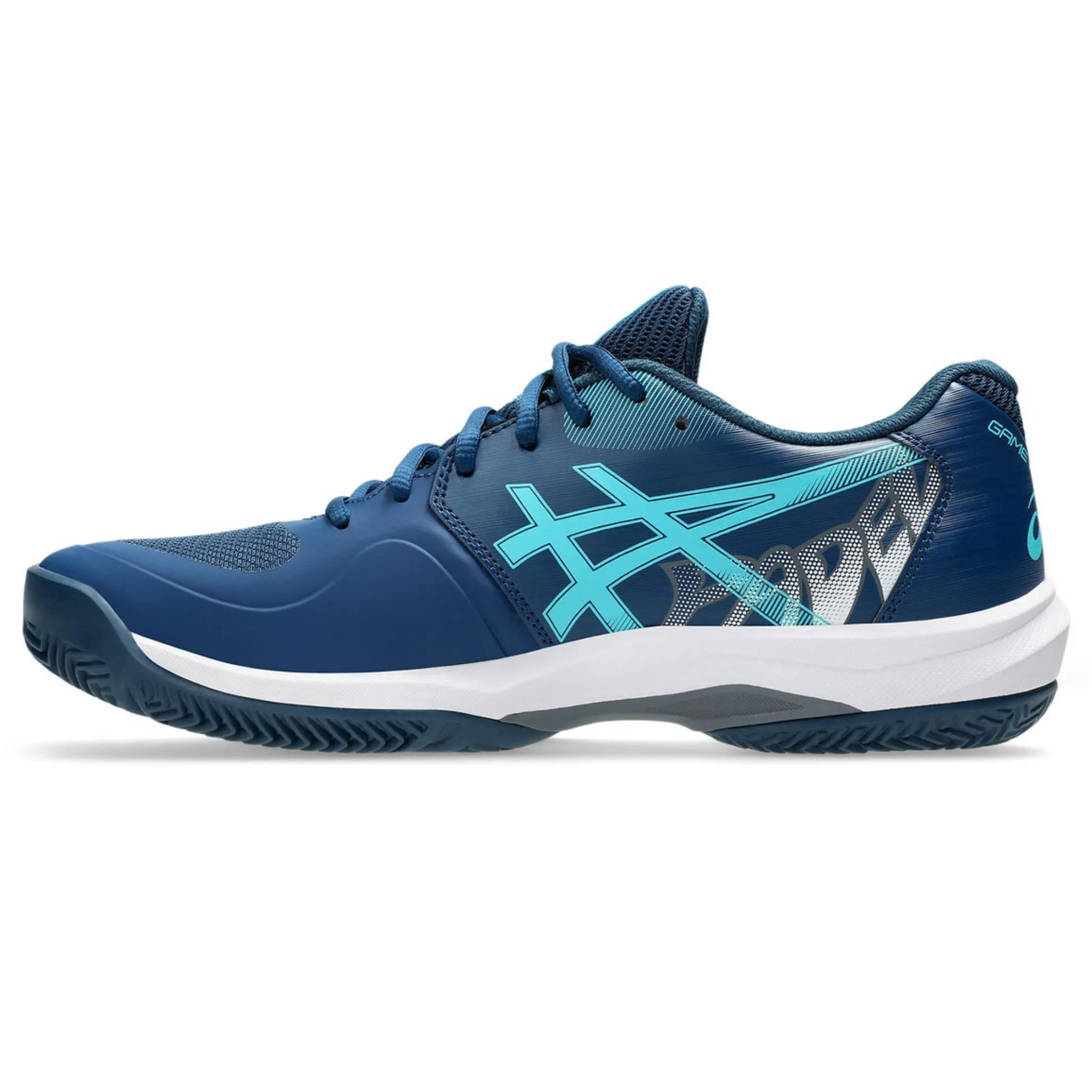 Asics Game FF Padel Shoes MAKO BLUE/ENERGY AQUA