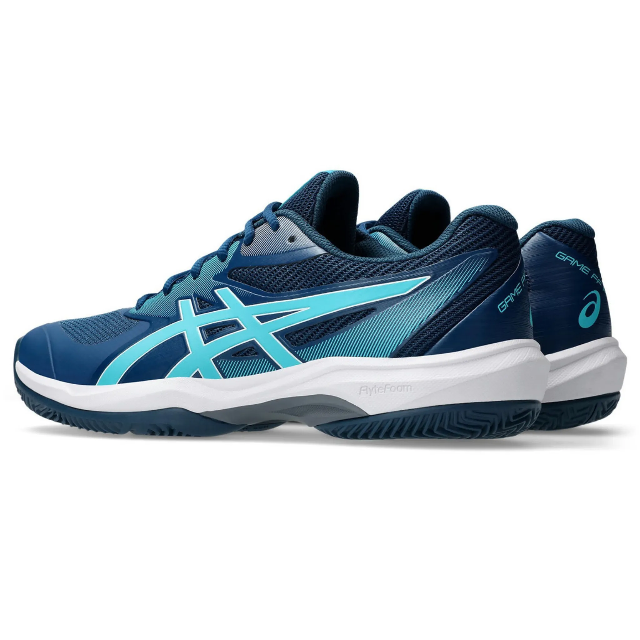 Asics Game FF Padel Shoes MAKO BLUE/ENERGY AQUA