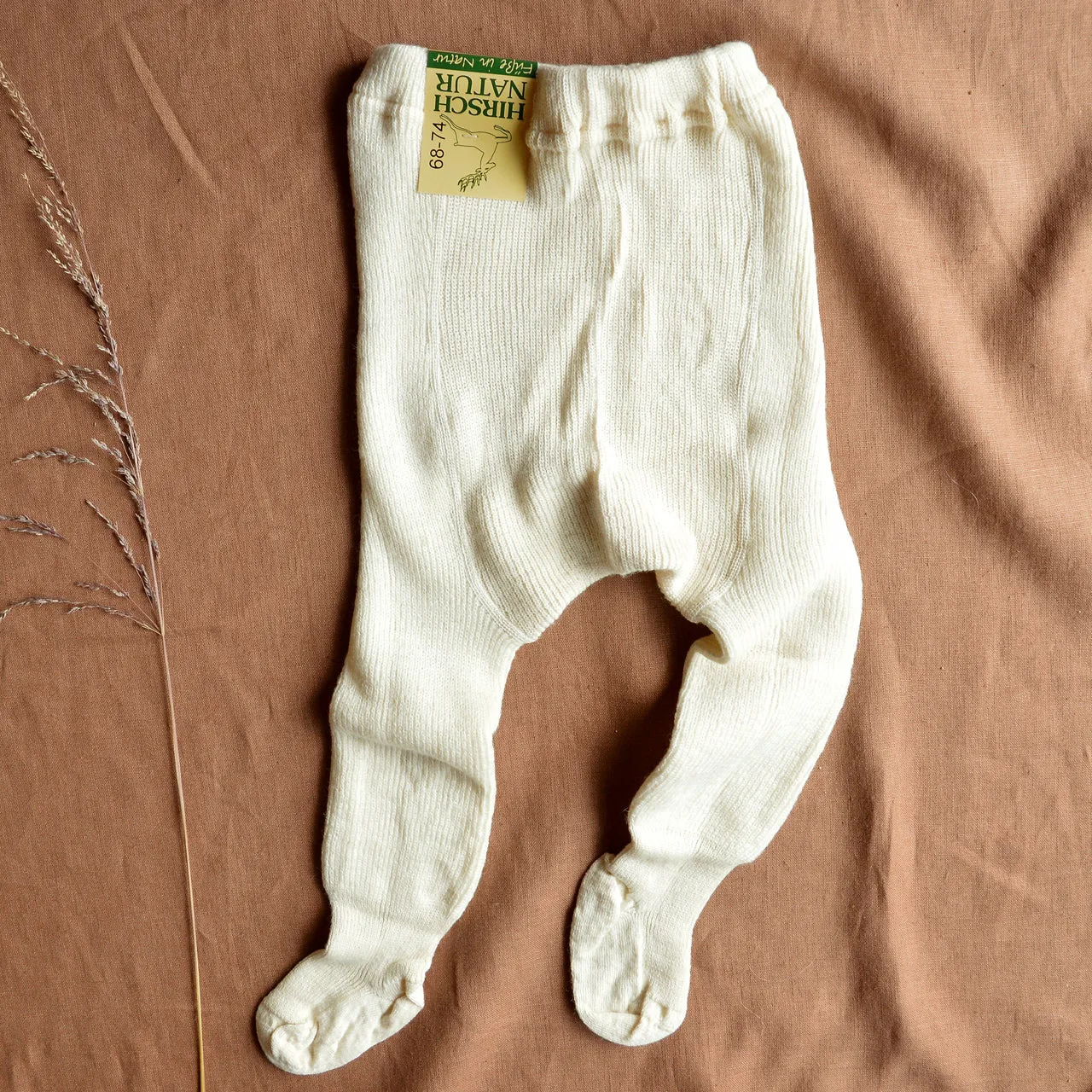Baby Tights Organic Wool/Cotton - Thick Rib (newborn-3y) *Returning Soon