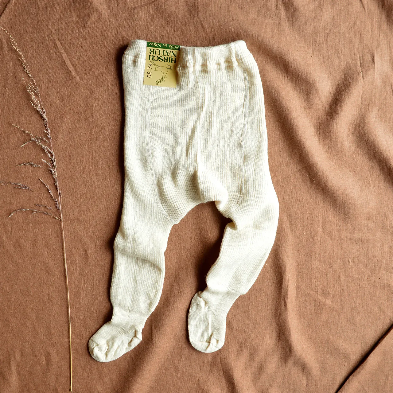 Baby Tights Organic Wool/Cotton - Thick Rib (newborn-3y) *Returning Soon