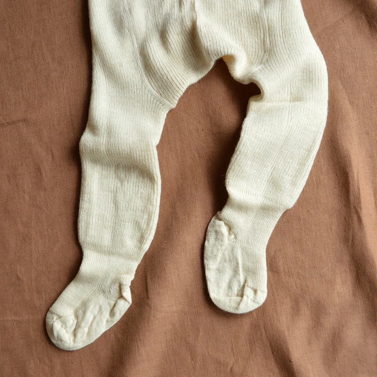 Baby Tights Organic Wool/Cotton - Thick Rib (newborn-3y) *Returning Soon