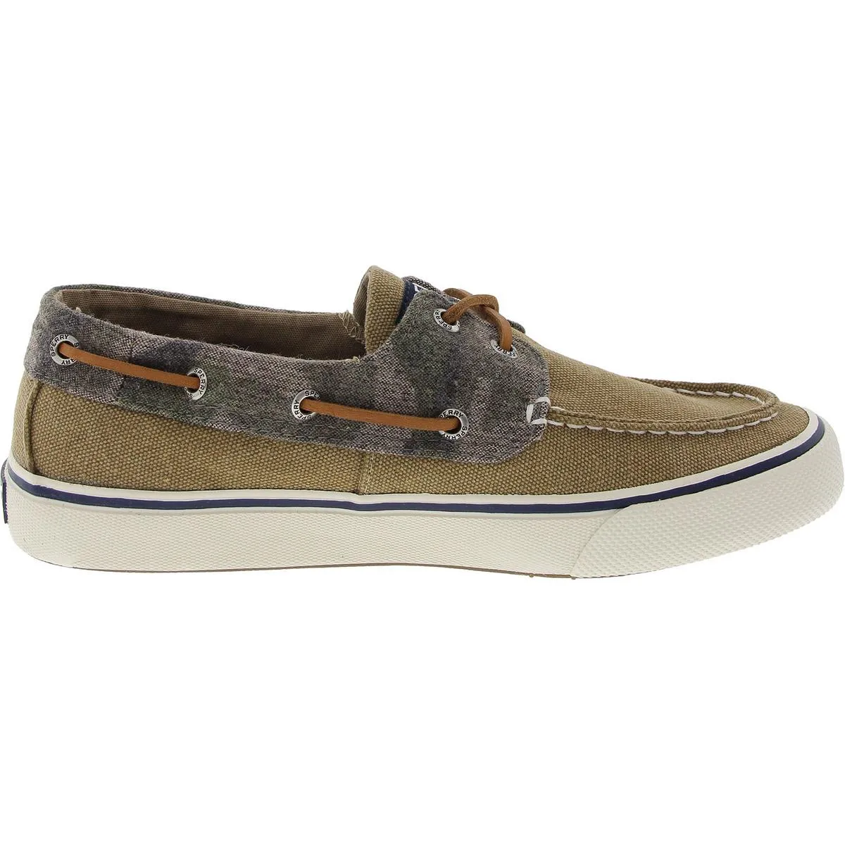 Bahama II Mens Lace-Up Canvas Casual And Fashion Sneakers