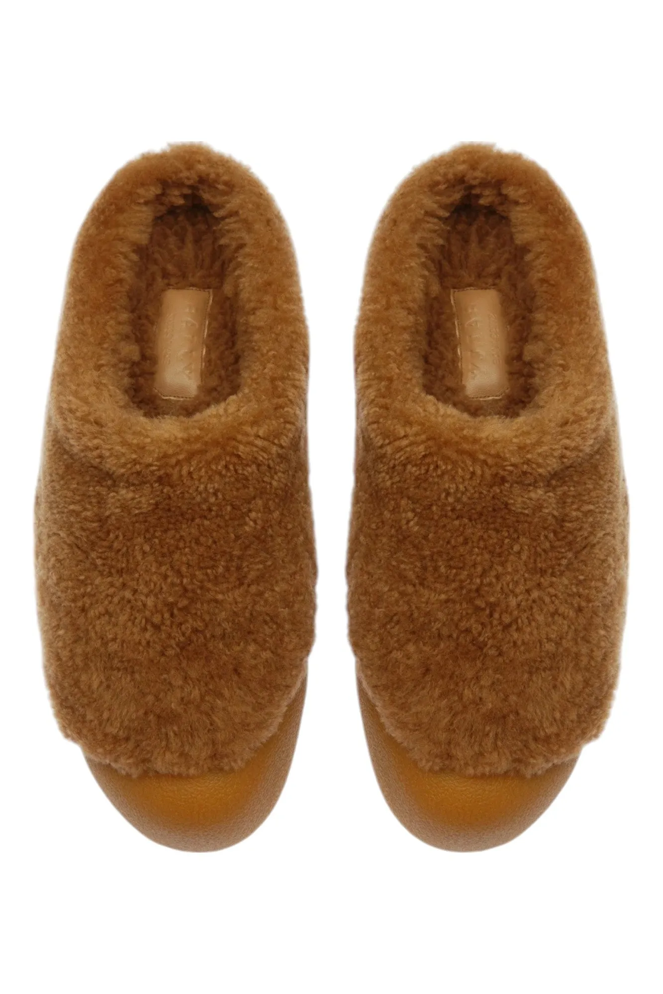 Bally Crans 6302944 Men's Camel Calf Leather Slippers