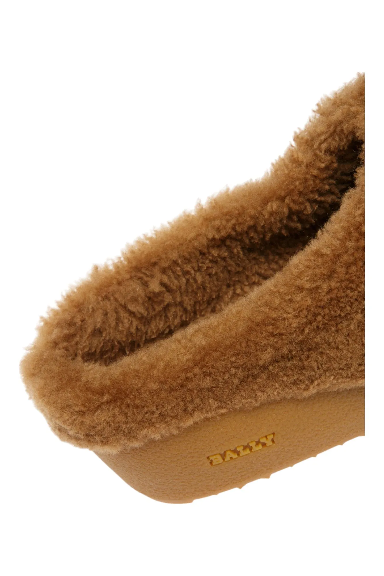 Bally Crans 6302944 Men's Camel Calf Leather Slippers