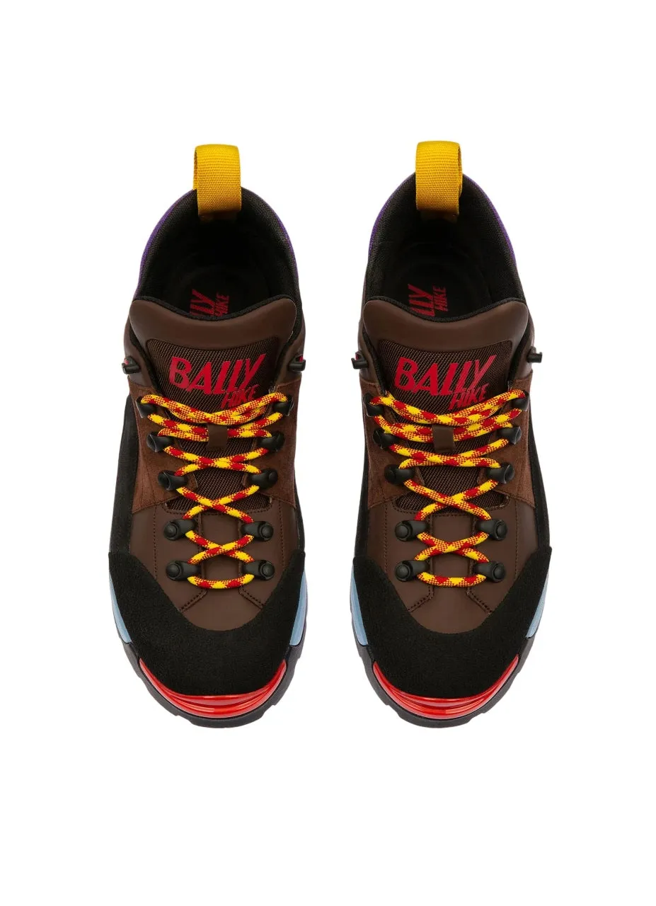 Bally Hike 6239704 Women's Coconut Calf Leather Sneakers