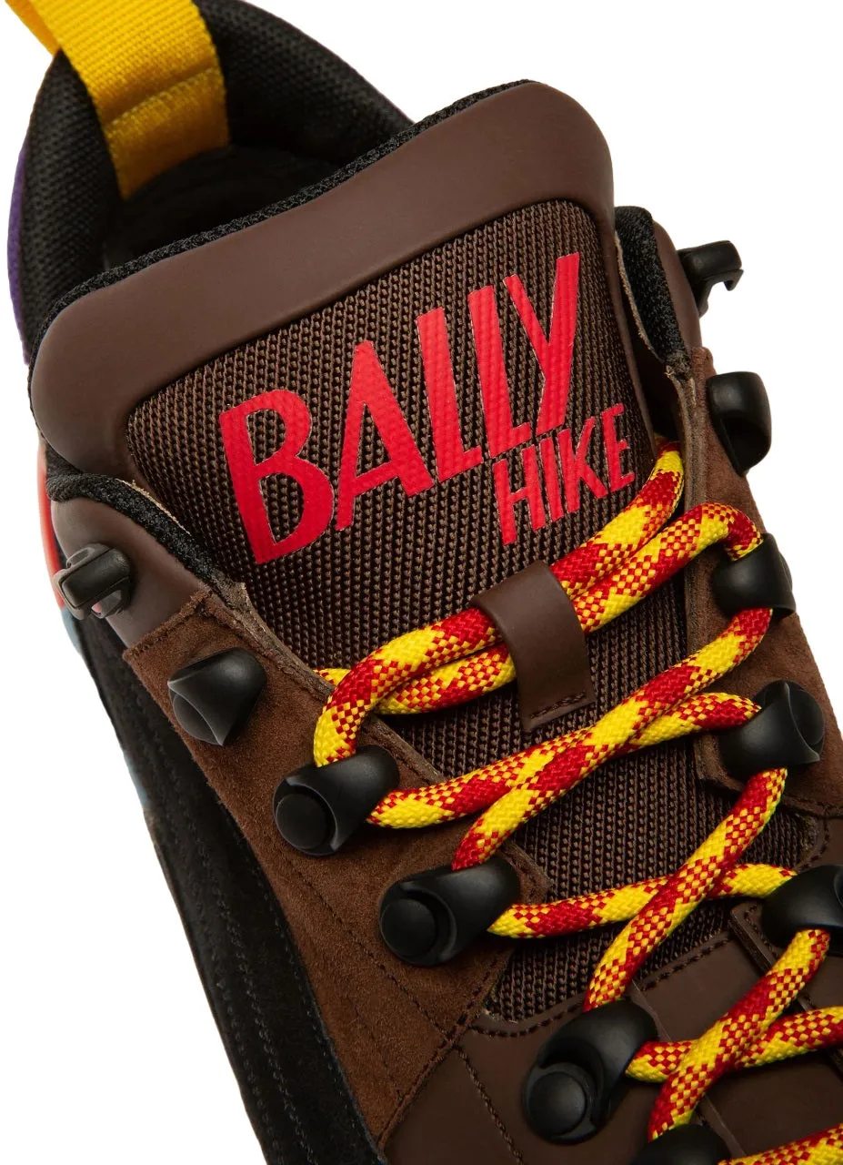 Bally Hike 6239704 Women's Coconut Calf Leather Sneakers