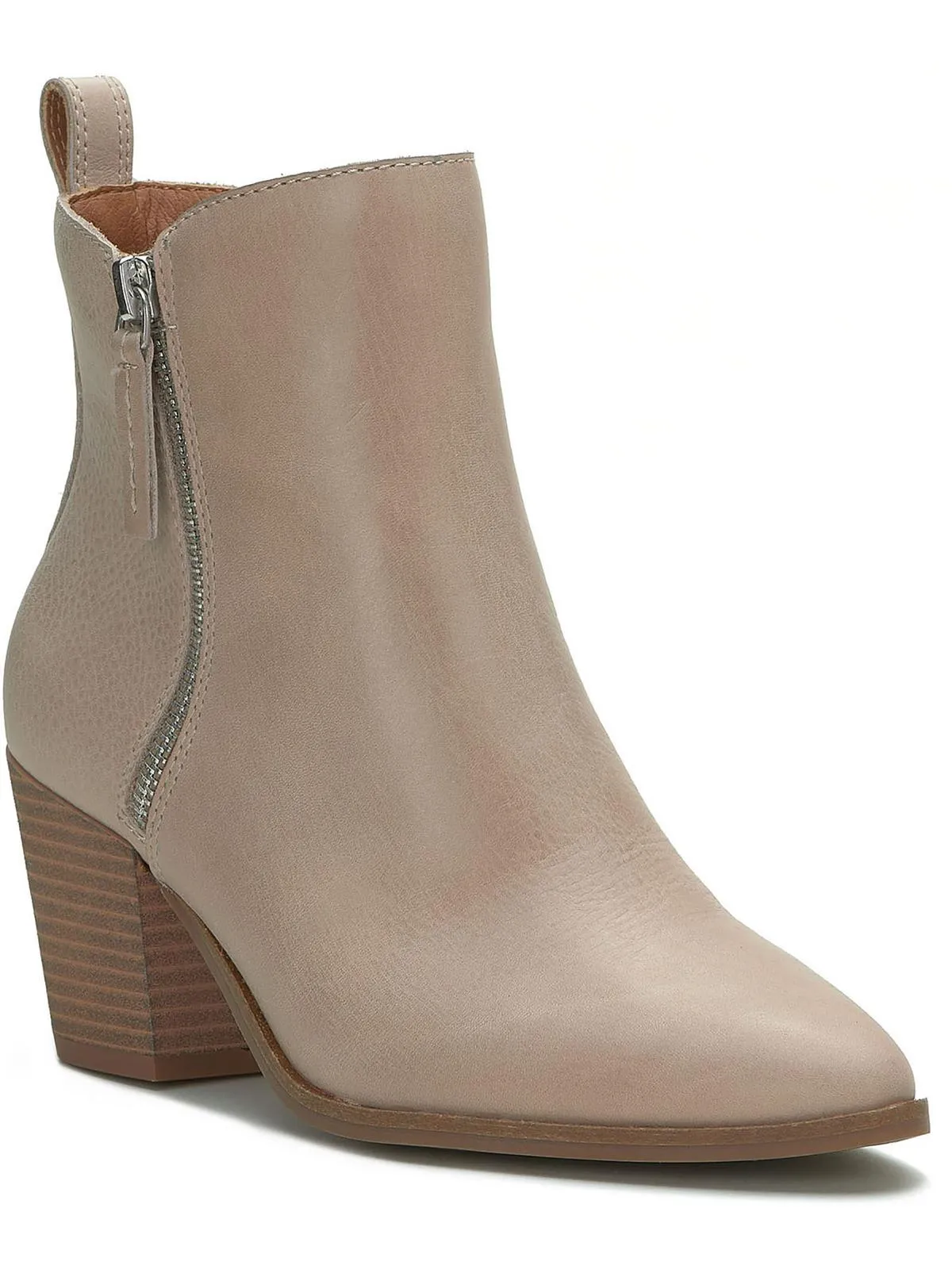 Bidelia Womens Block Heel Round Toe Mid-Calf Boots