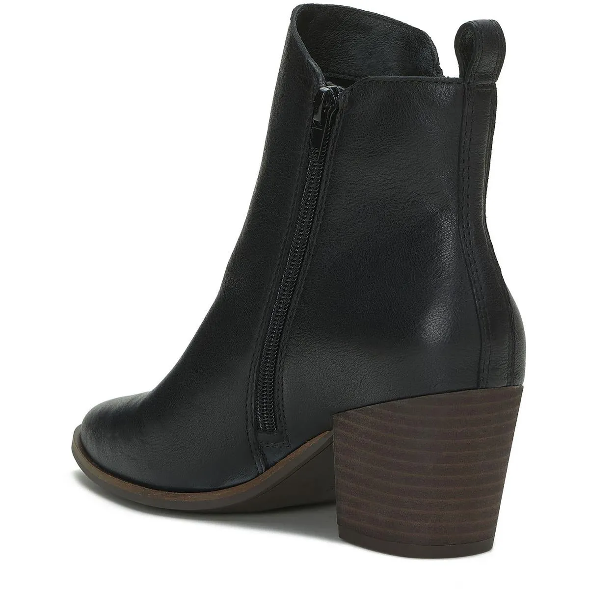 Bidelia Womens Block Heel Round Toe Mid-Calf Boots