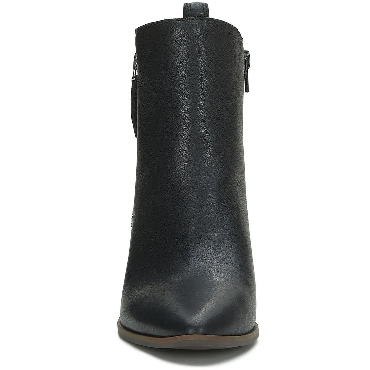 Bidelia Womens Block Heel Round Toe Mid-Calf Boots