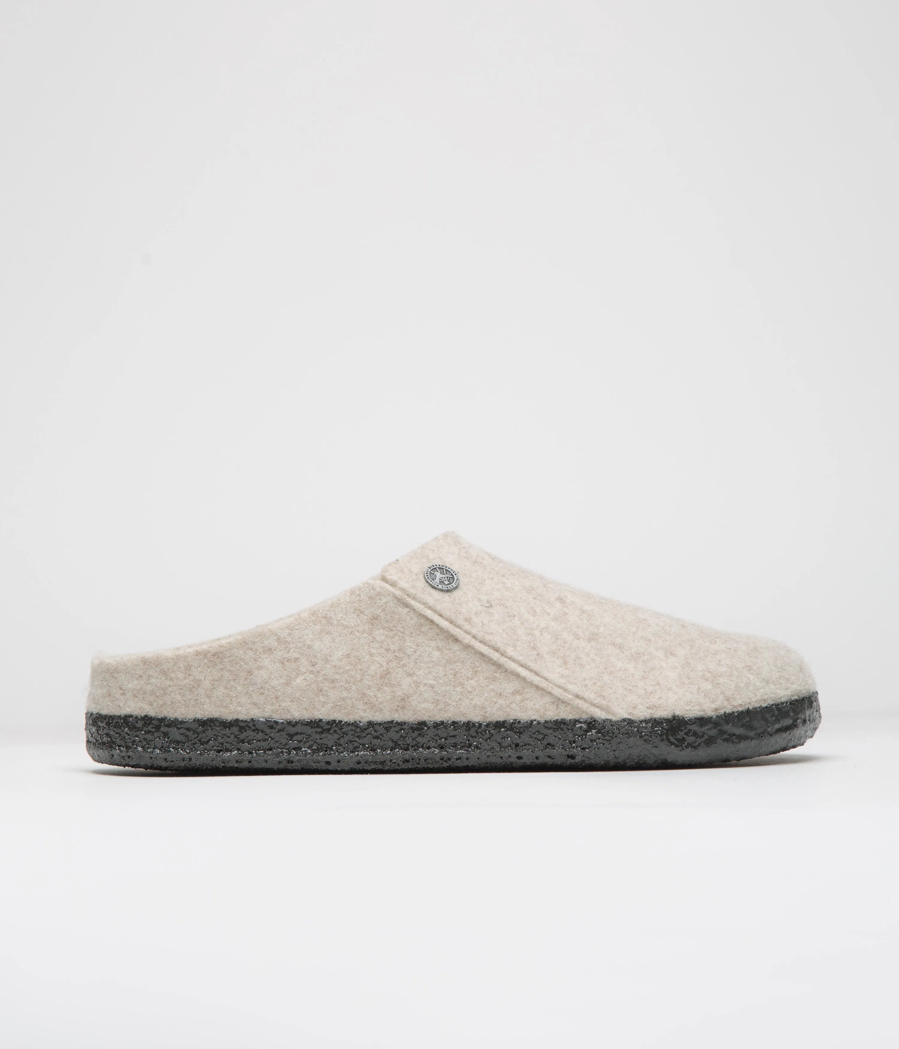 Birkenstock Zermatt Shearling Felt Slippers - Eggnog Birkenstock Shoes