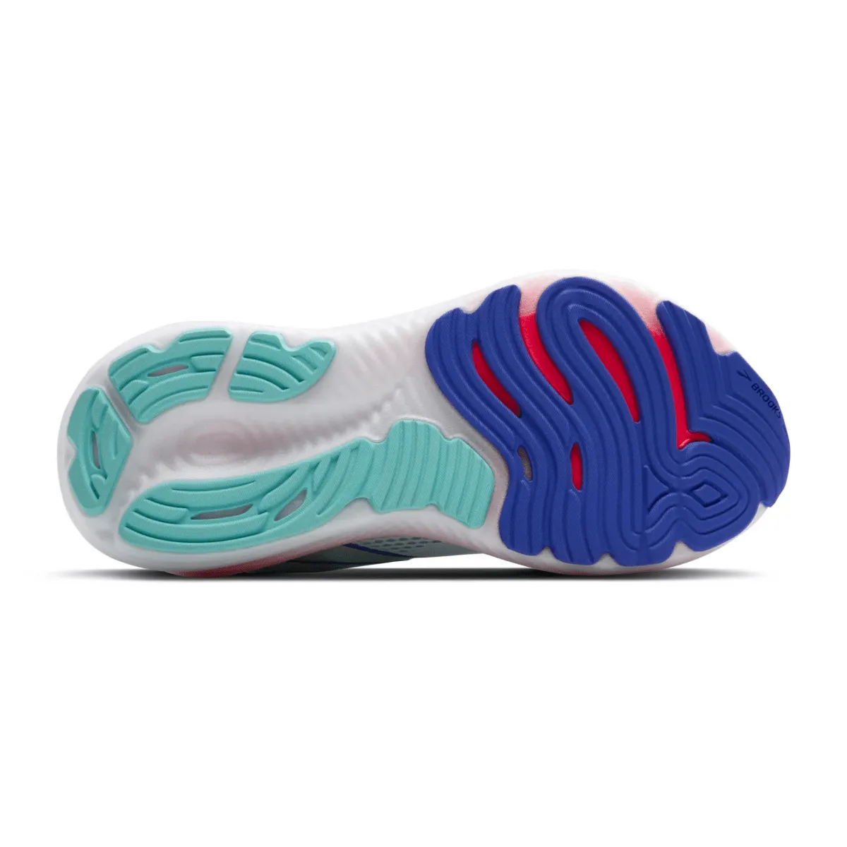 Brooks Women's Glycerine 22 White/Limpet Shell/Amparo Blue