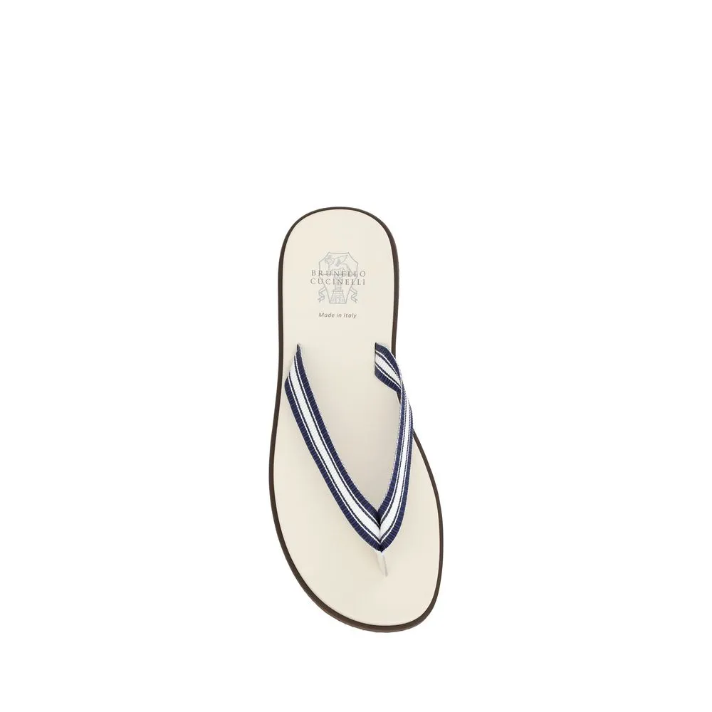 Brunello Cucinelli Thong Men's Slippers