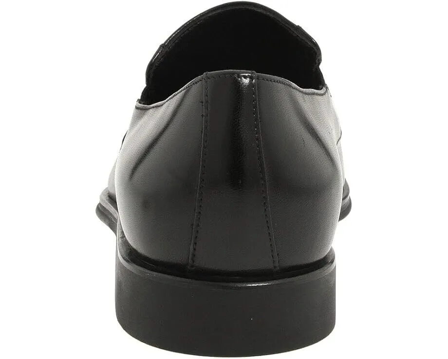 Bruno Magli Raging Loafers Men's US 14 Black Leather Slip On Dress Shoes ZPO2126