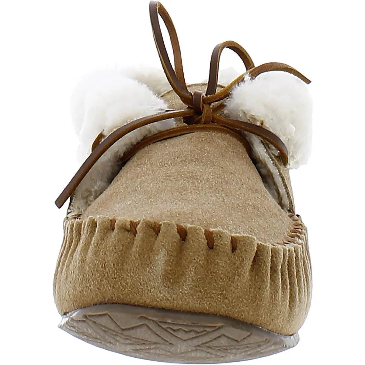 Cabin Womens Suede Loungewear Bootie Slippers
