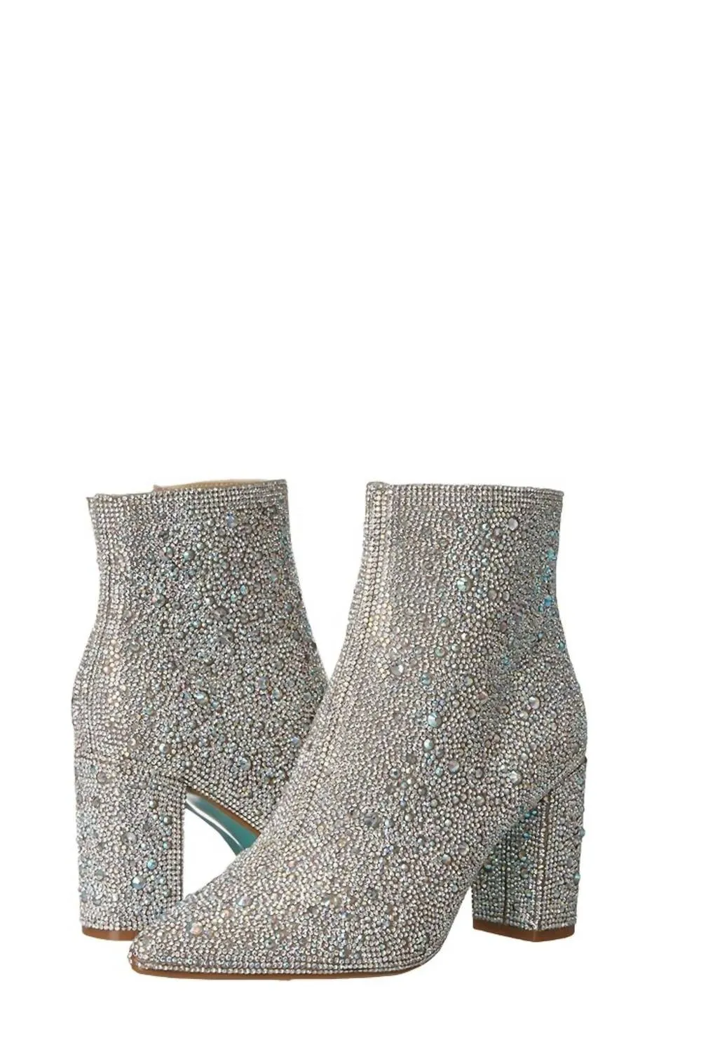 Cady Ankle Boot In Rhinestones