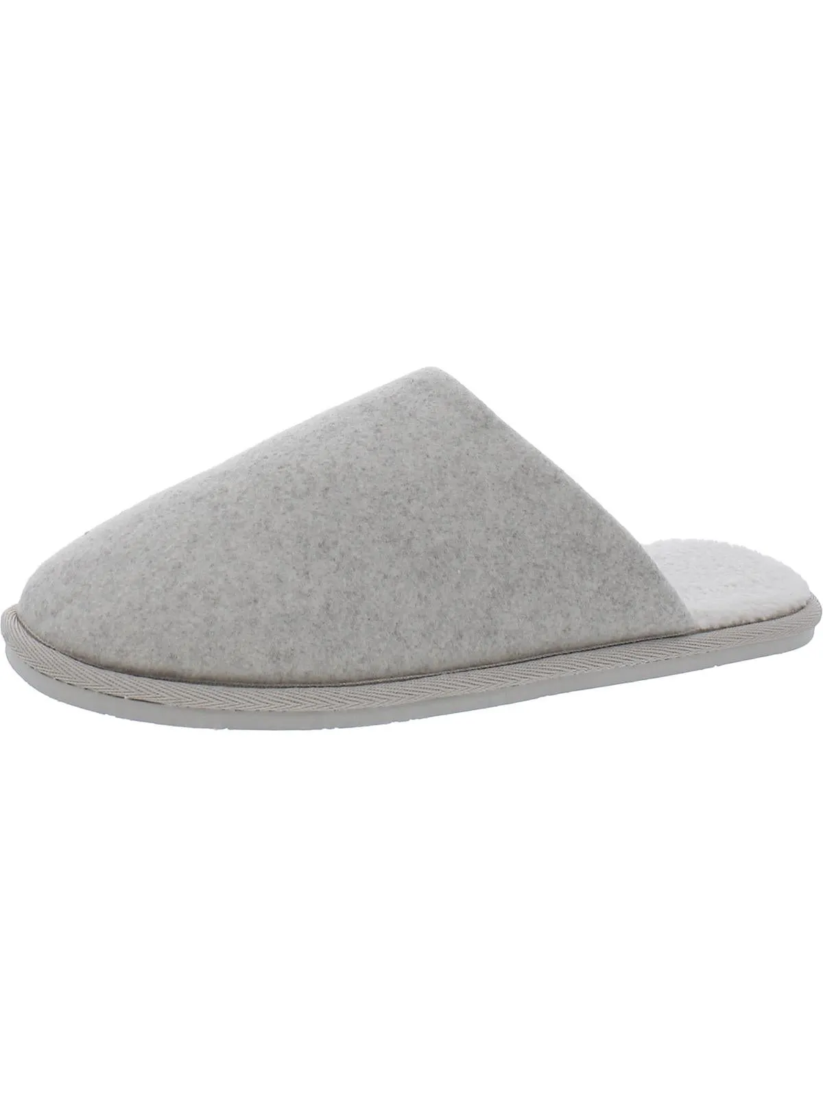 Cecil Womens Faux Fur Wool Blend Slide Slippers
