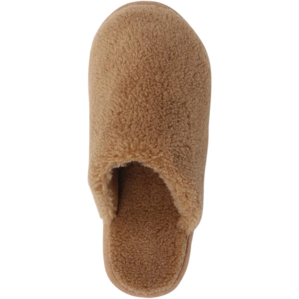 Cecil Womens Faux Fur Wool Blend Slide Slippers