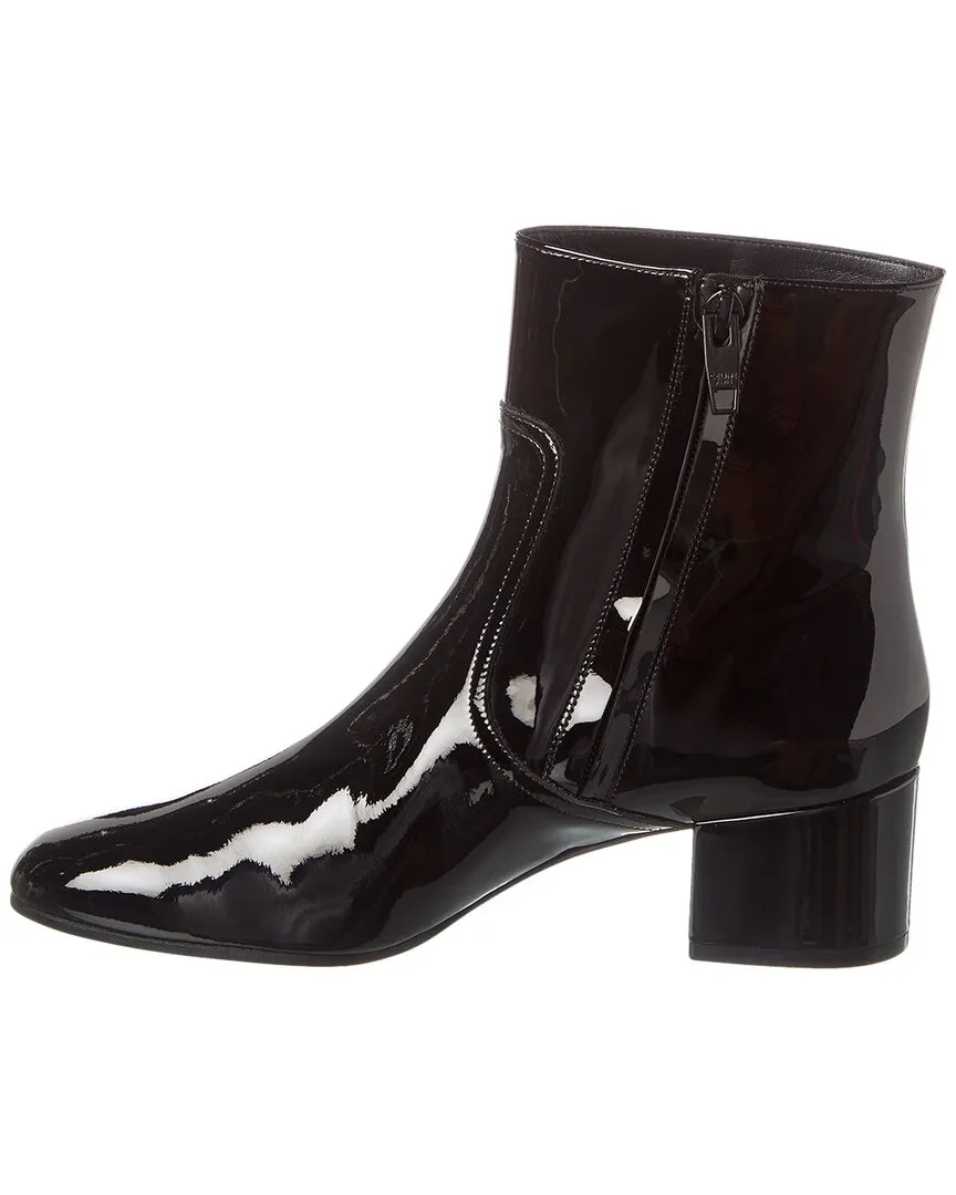 CELINE Triomphe Zipped Patent Boot