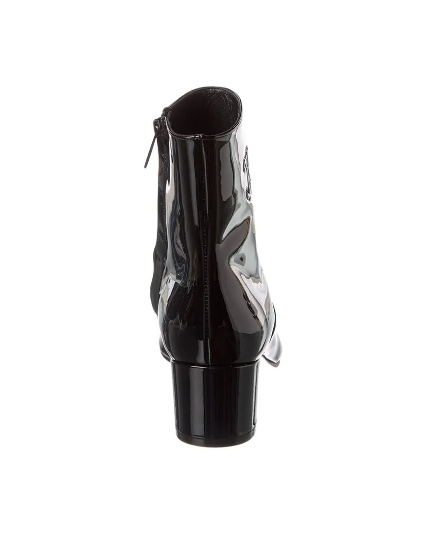 CELINE Triomphe Zipped Patent Boot
