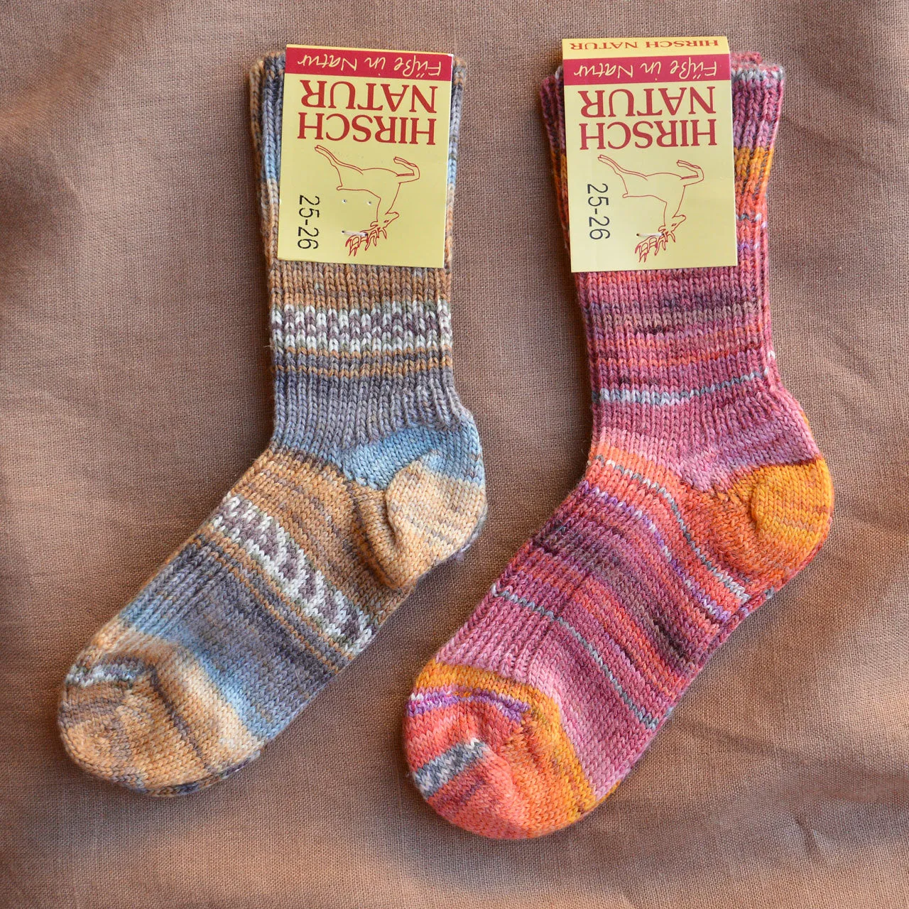 Child's Chunky Organic Wool Socks - Multi