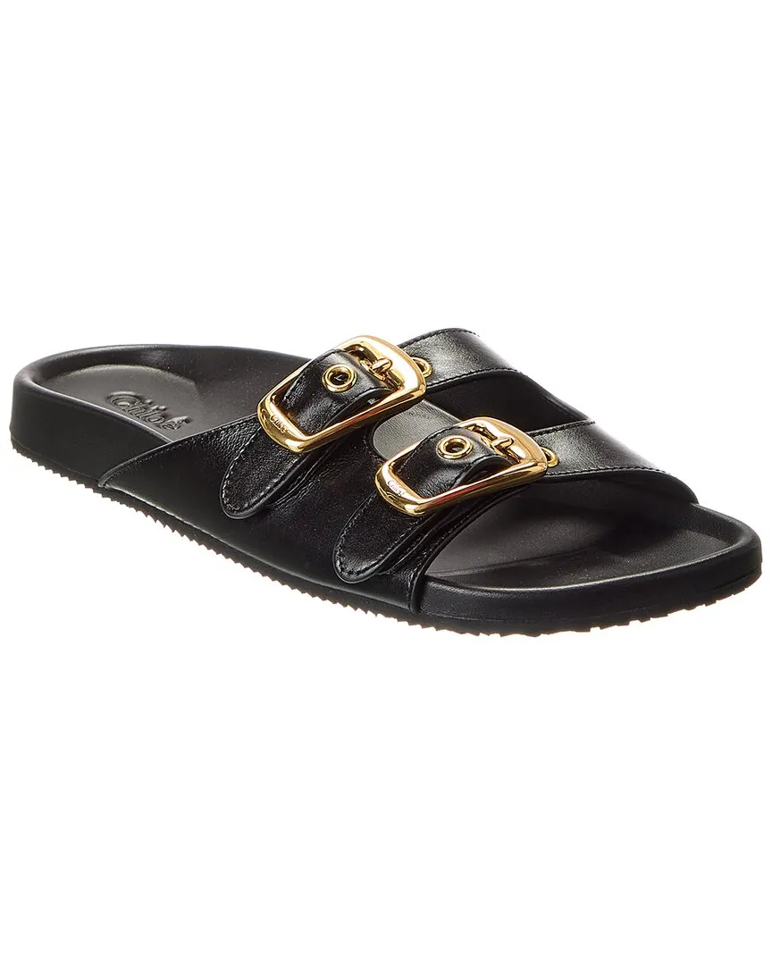 Chloé Polly Leather Sandal