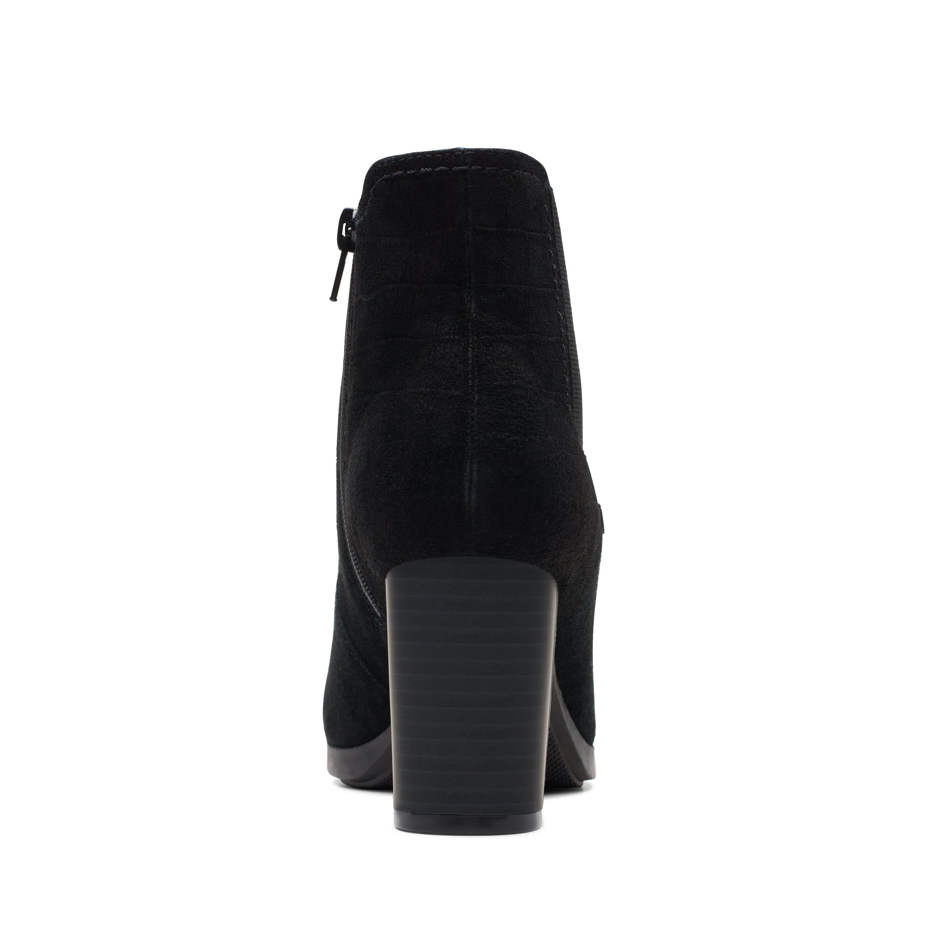 Clarks Bayla Rose in Black Suede