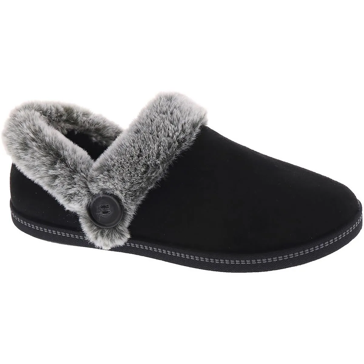 Cozy Campfire Womens Faux Fur Lined Bootie Slippers