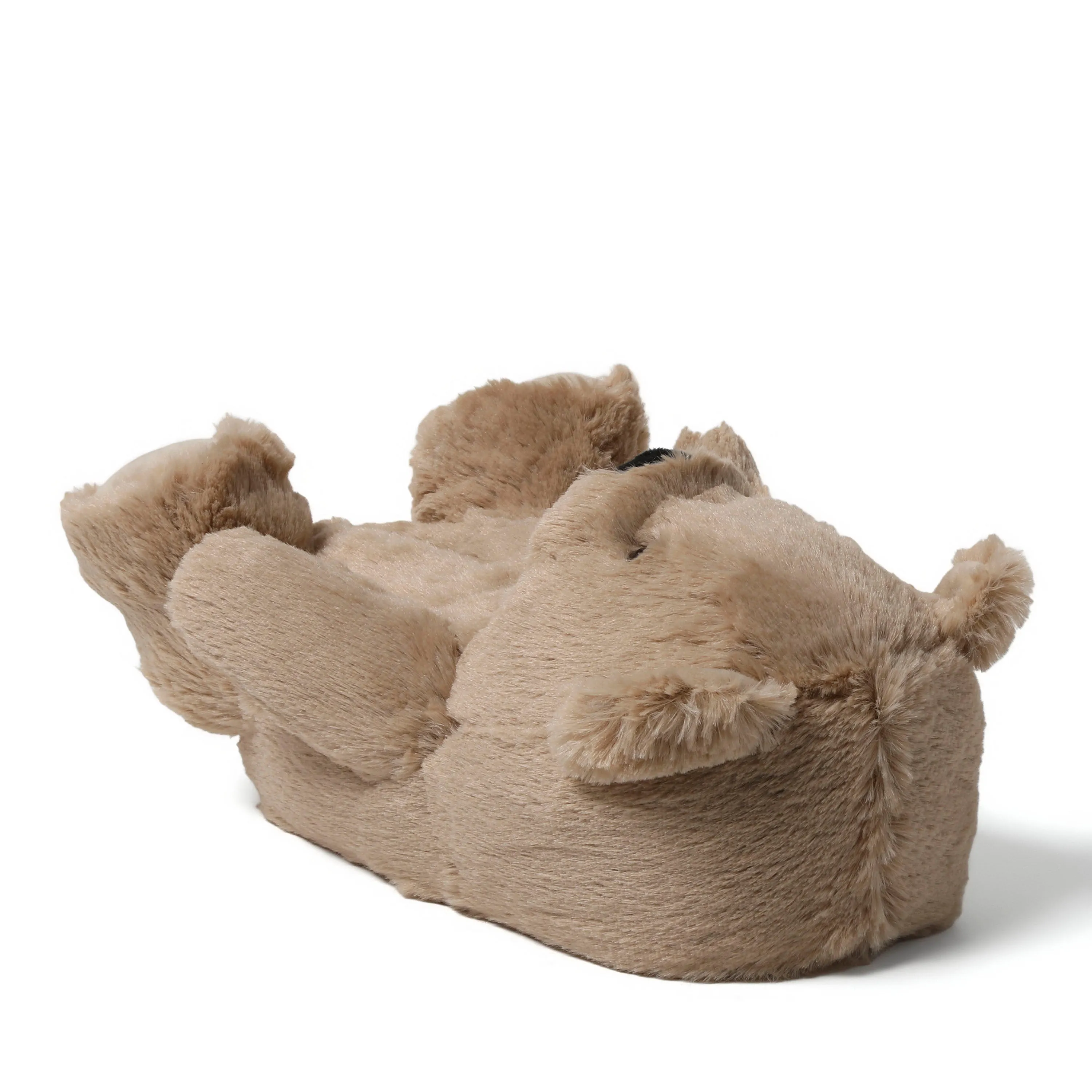 Cozyfoams Women's Overstuffed Bear Closed Back Slipper