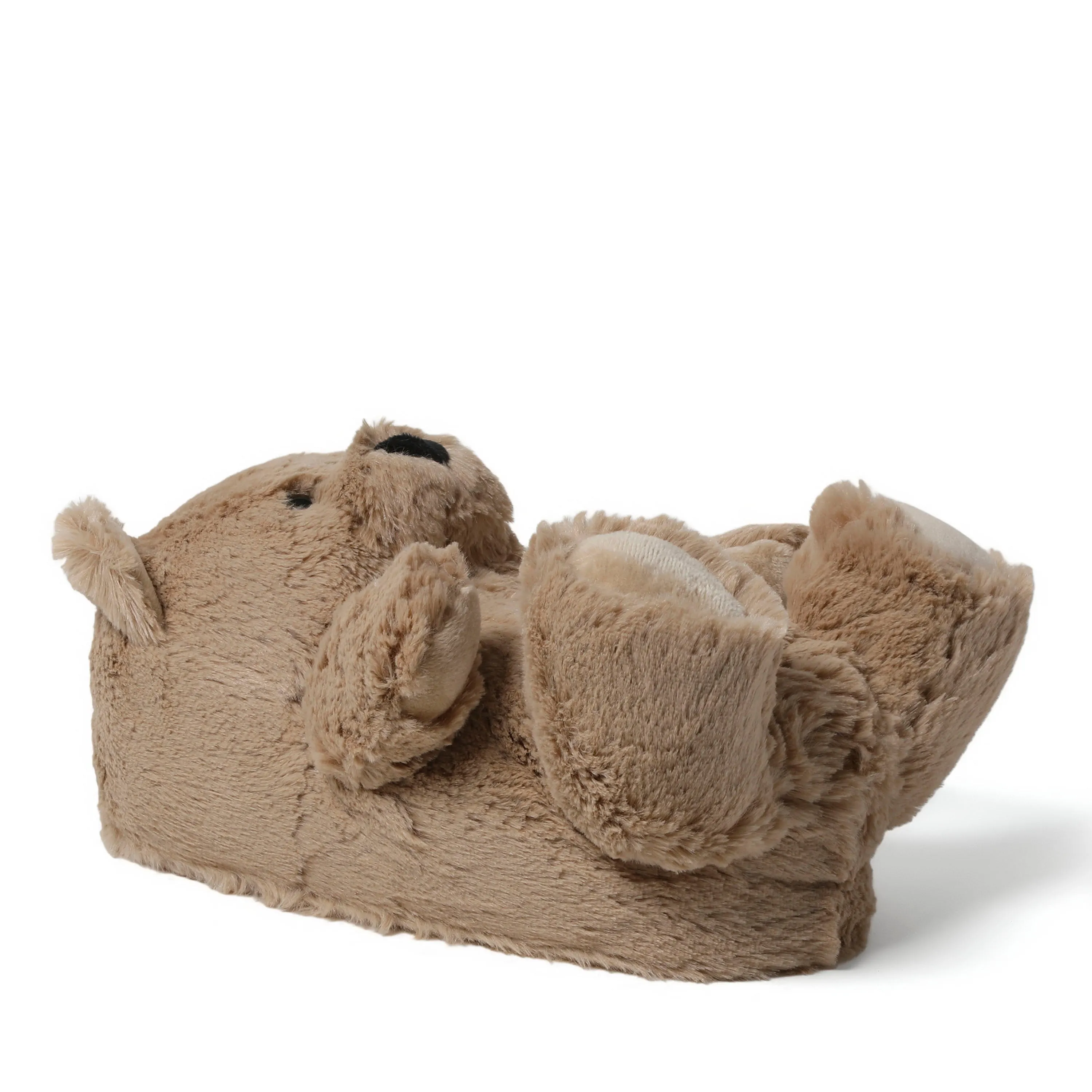 Cozyfoams Women's Overstuffed Bear Closed Back Slipper