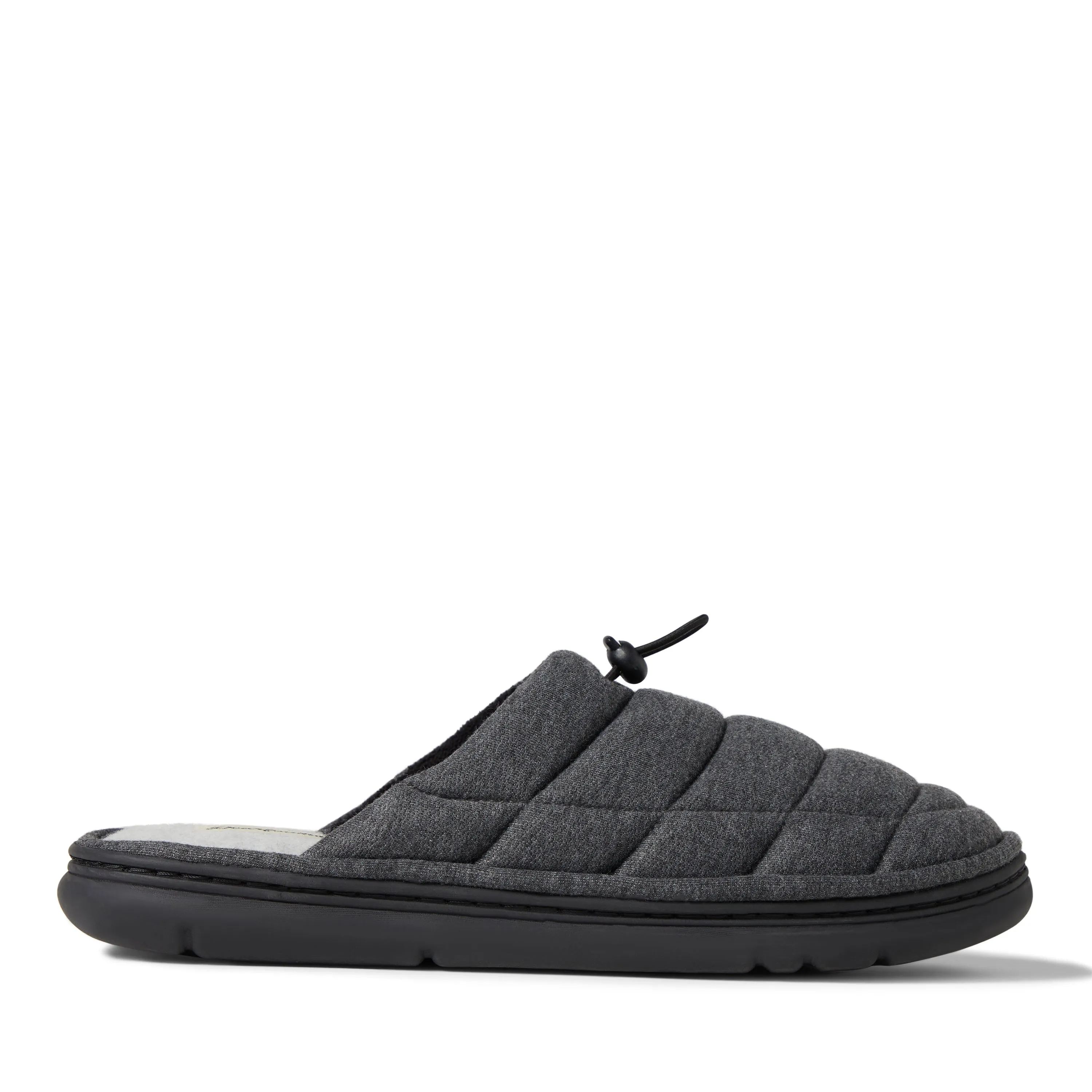 Dearfoams Mens Austin Quilted Sweatshirt Scuff