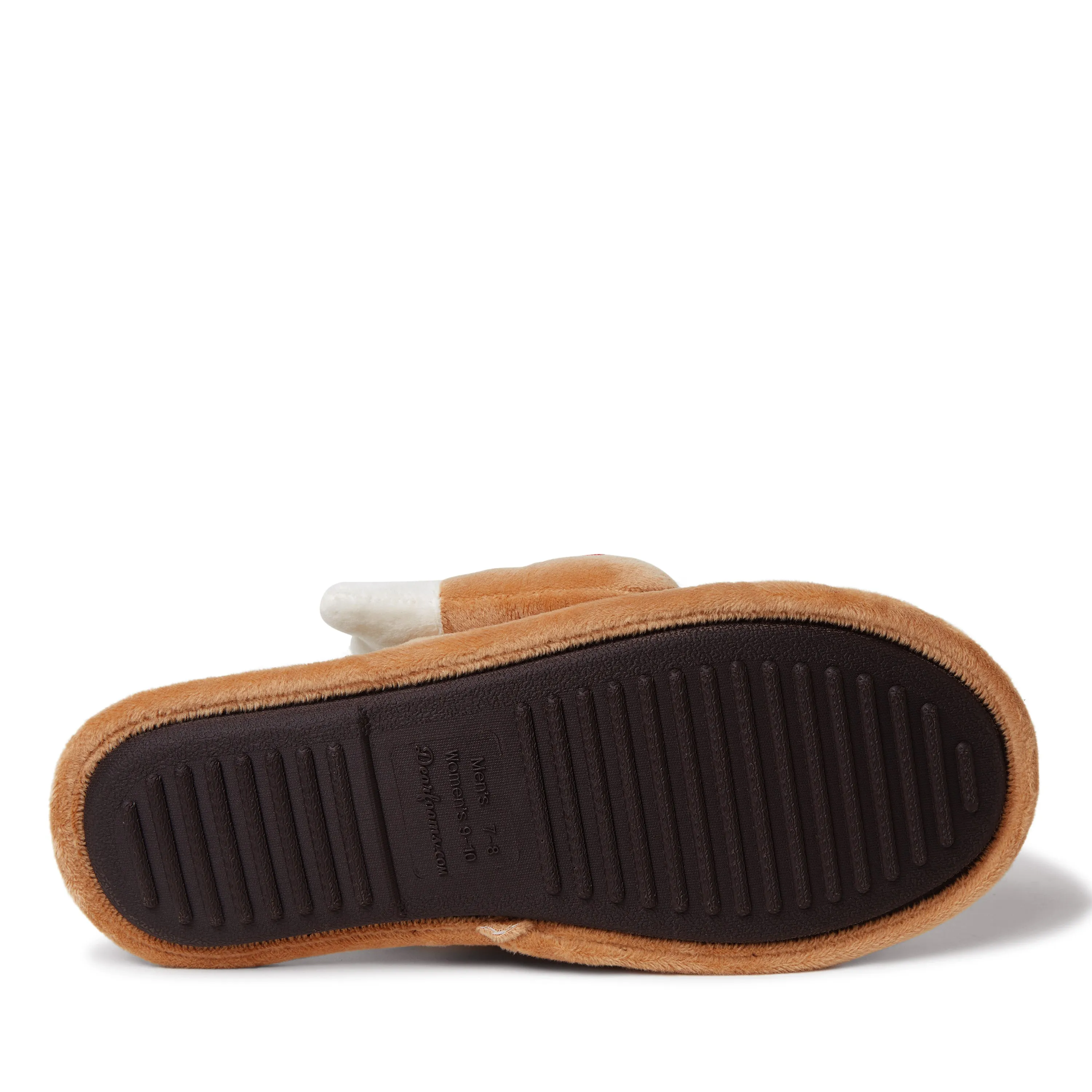 Dearfoams Mens Carson Holiday Scuff