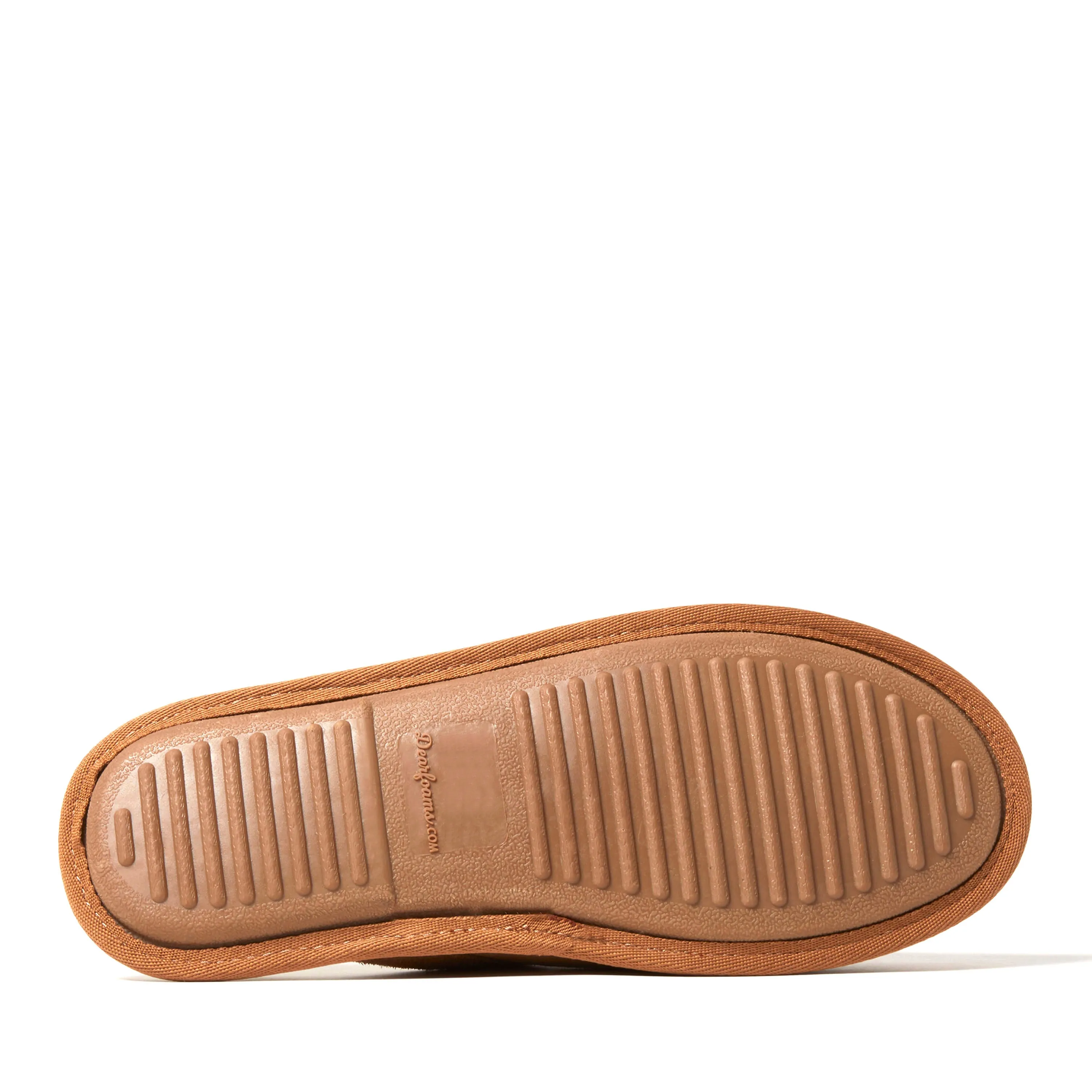 Dearfoams Men's Kirk Genuine Suede Scuff House Slipper
