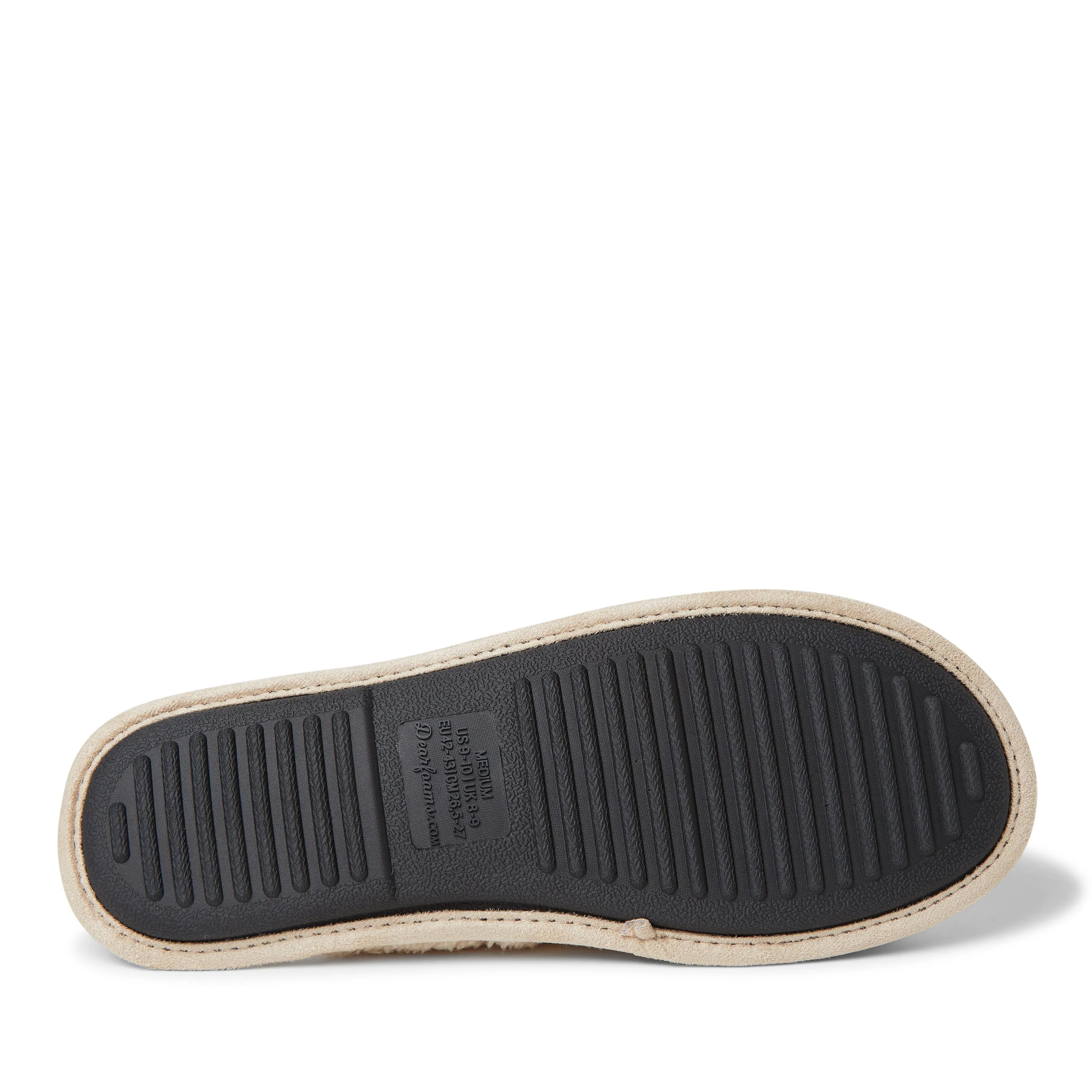 Dearfoams Mens Tyler Holiday Scuff