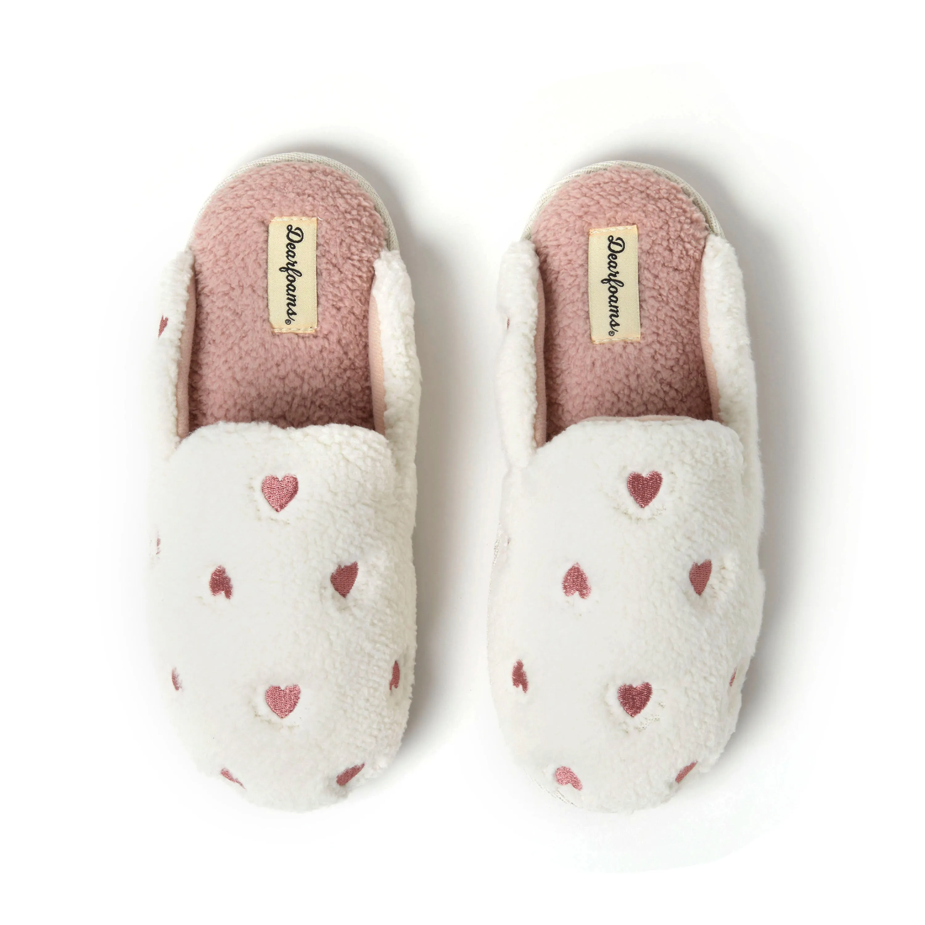 Dearfoams Women's Valentines Day Scuff Slipper