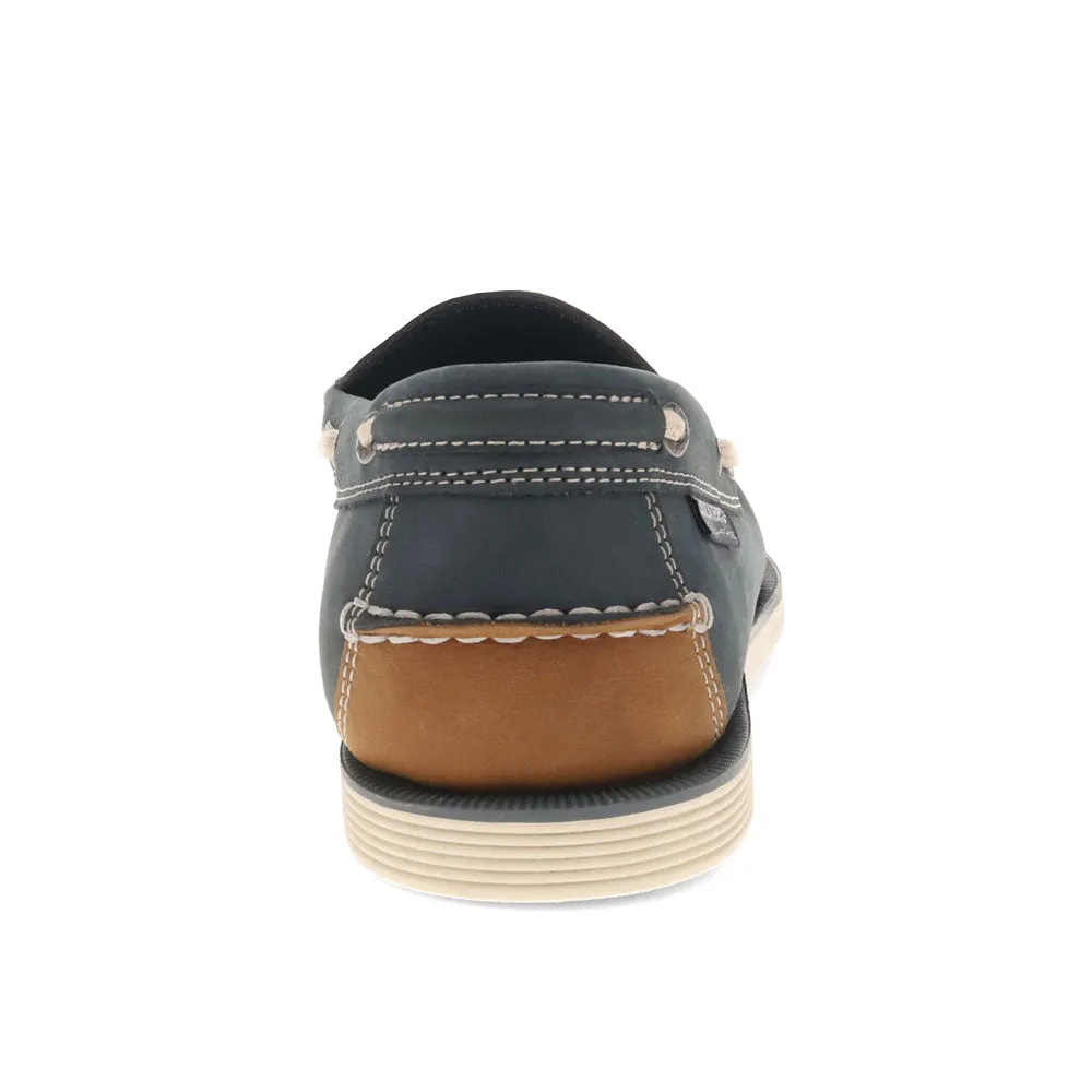 Dockers Mens Darnell Genuine Leather Dress Casual Slip On Boat Shoe
