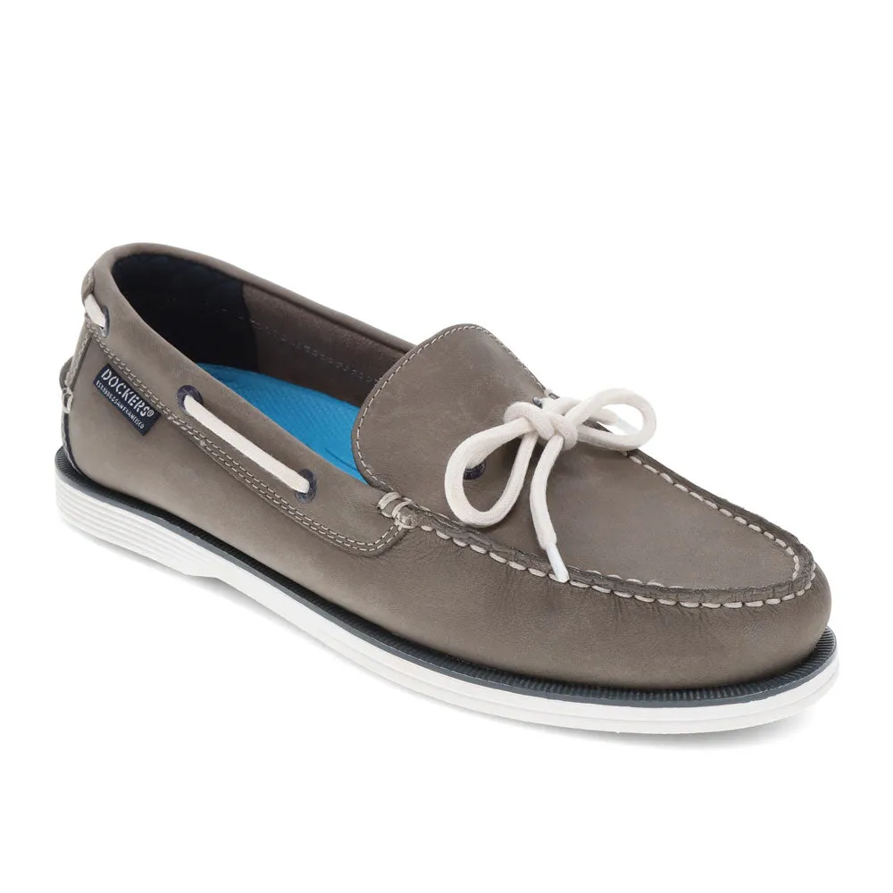 Dockers Mens Darnell Genuine Leather Dress Casual Slip On Boat Shoe