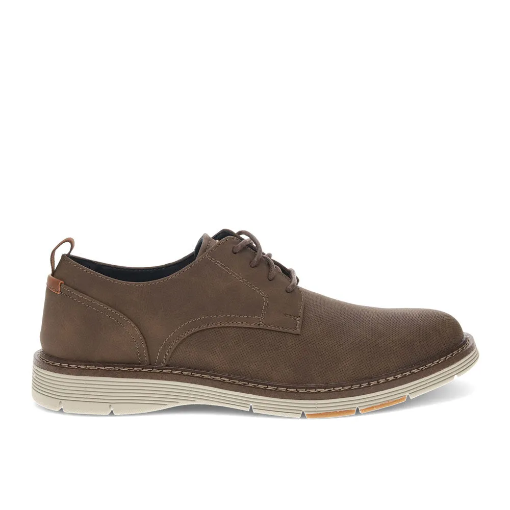 Dockers Mens Elmington Synthetic Leather Dress Casual Lace Up Oxford Shoe