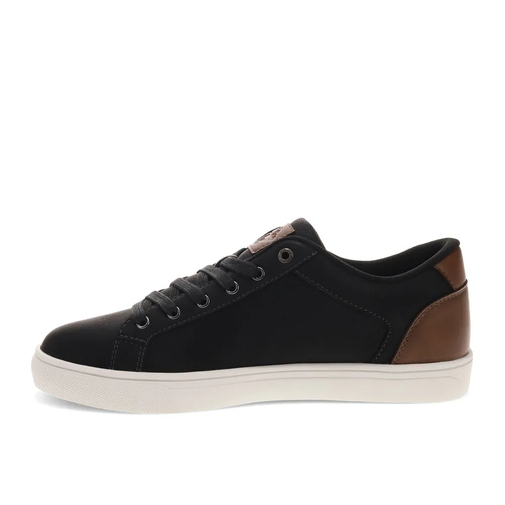 Dockers Mens Jensen Synthetic Leather Casual Lace Up Sneaker Shoe