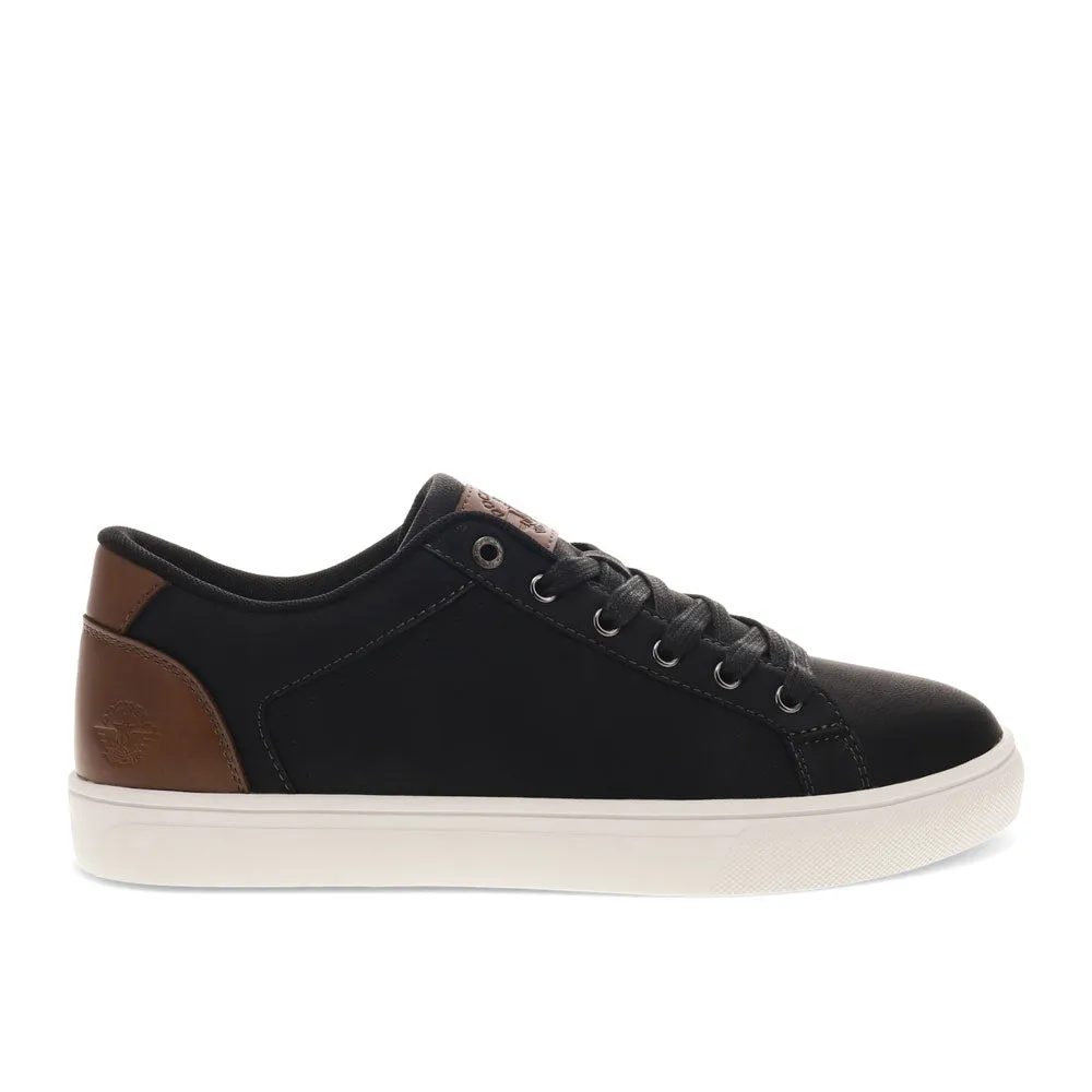 Dockers Mens Jensen Synthetic Leather Casual Lace Up Sneaker Shoe
