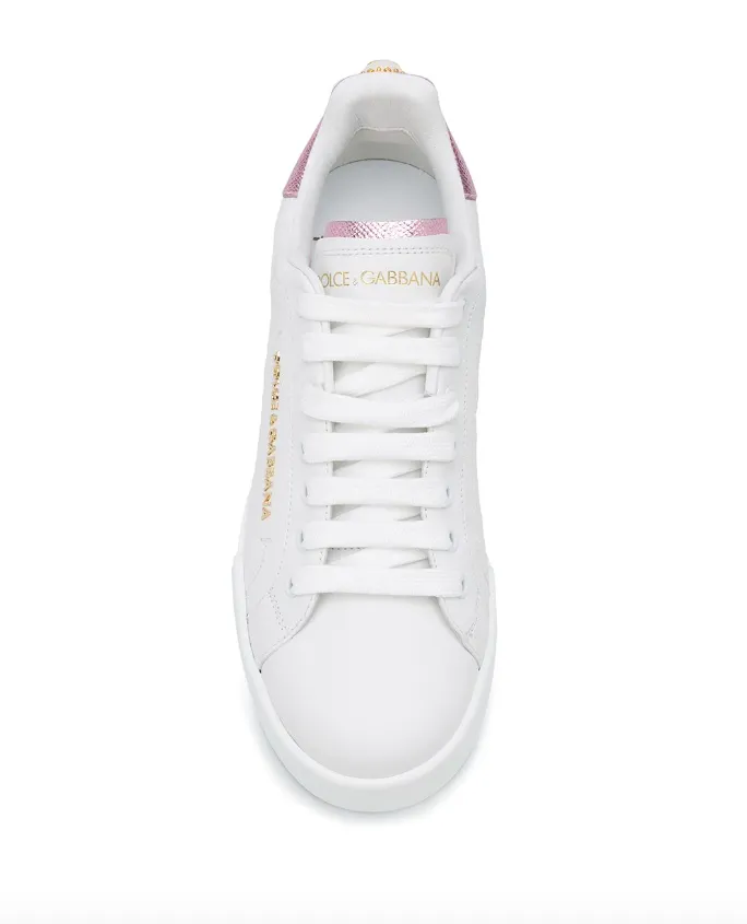 Dolce & Gabbana Portofino leather sneakers
