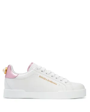 Dolce & Gabbana Portofino leather sneakers