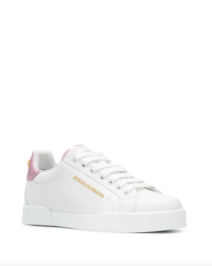 Dolce & Gabbana Portofino leather sneakers