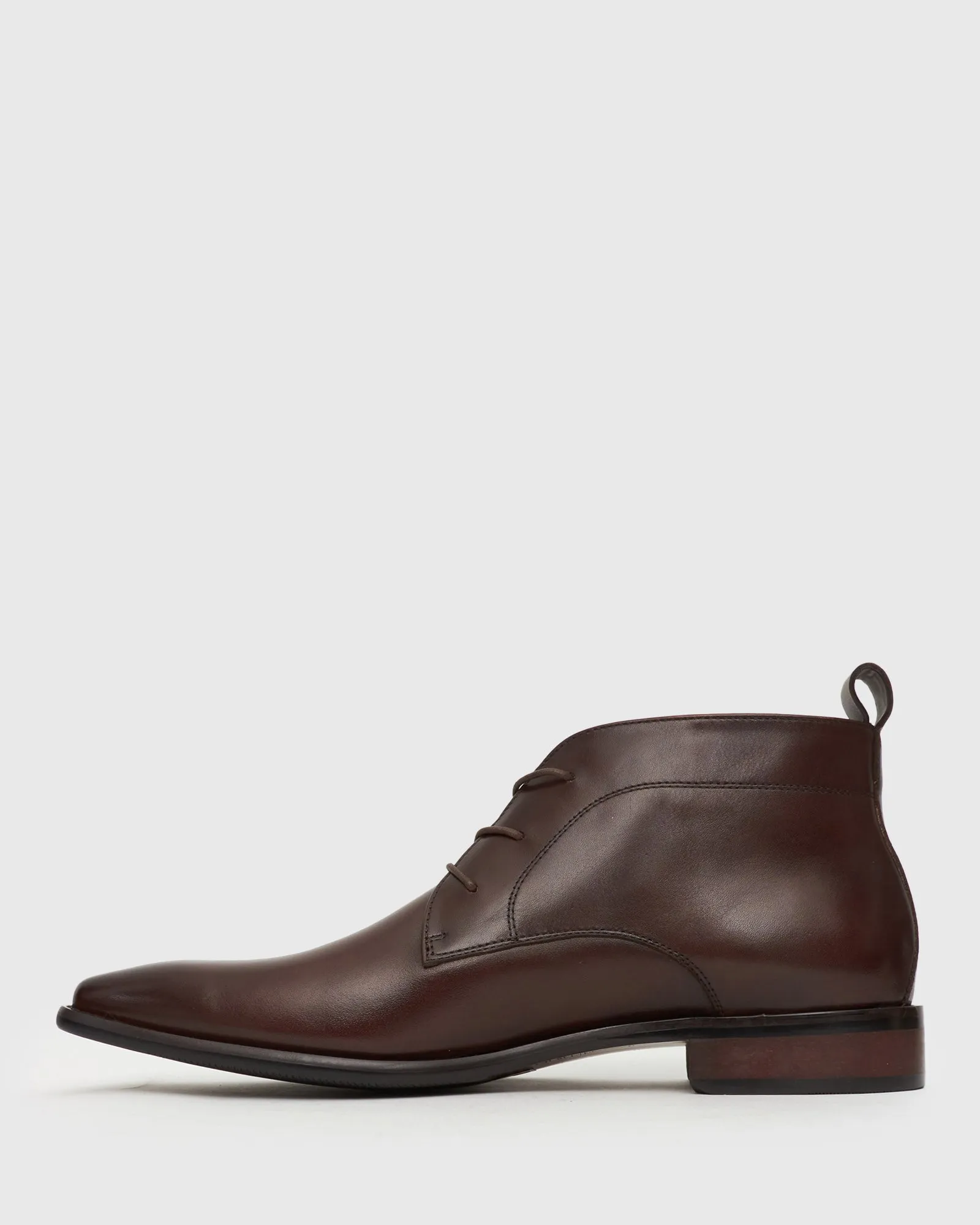 EAST Lace-Up Leather Boots